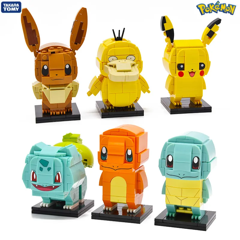 Оригинальные фигурки Takara Tomy Покемон Пикачу эльфов аниме мультфильм милый эльф