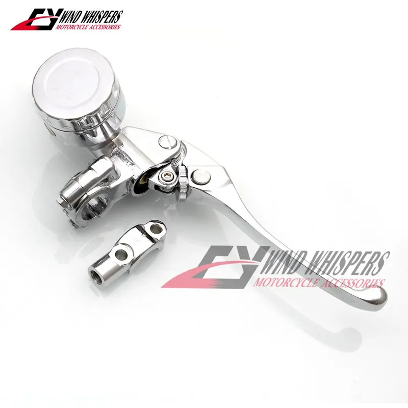 Хромированный Ретро Универсальный рычаг сцепления 7/8 &quot главный тормозной