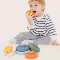 montessori sensory toy for newborn baby rattles teethers toddler stacking ring tower educational tumbler boy building block gift