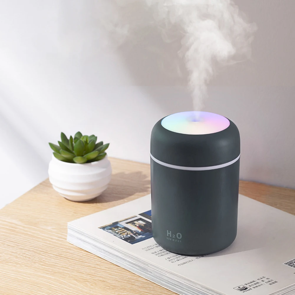 

Car Air Humidifier Portable Ultrasonic Aroma Diffuser Cool Mist Maker Air Humificador Purifier With Light Car Home For Mini Home