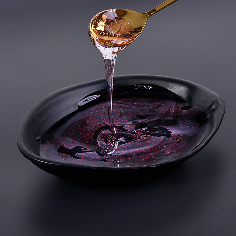 Clear Lip Gloss Base Oil with Glitter for Diy Making Raw Material Gel Non-Stick Moisturizing Liquid Lipstick 25ml | Красота и