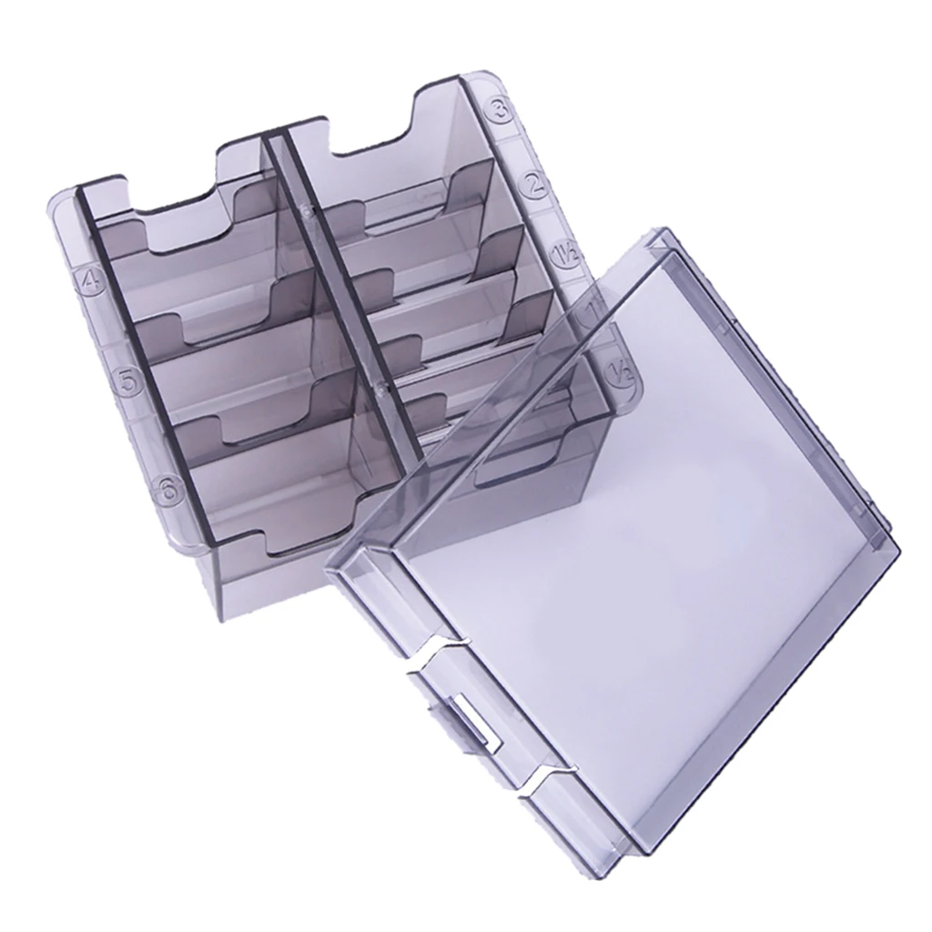 Прозрачный ящик для хранения волос органайзер базовый чехол Электрический