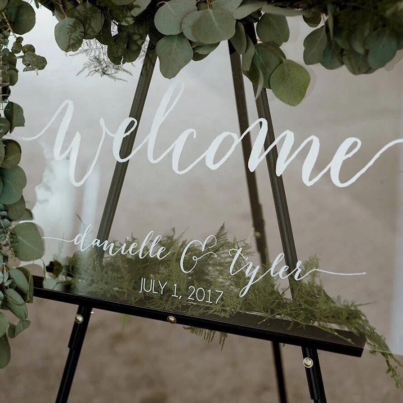 Заказной Свадебный знак свадебные знаки акриловый люцитовый с заказной