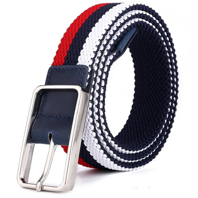 Новый холщовый ремень для мужчин и женщин роскошный дизайн противоаллергенный