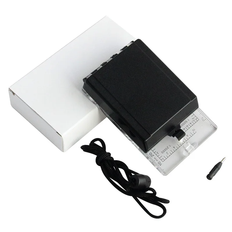 

Eyeskey Multifunctional Compass with Ruler Handheld Outdoor Practical Guider Survival Military Camping Hiking Compass