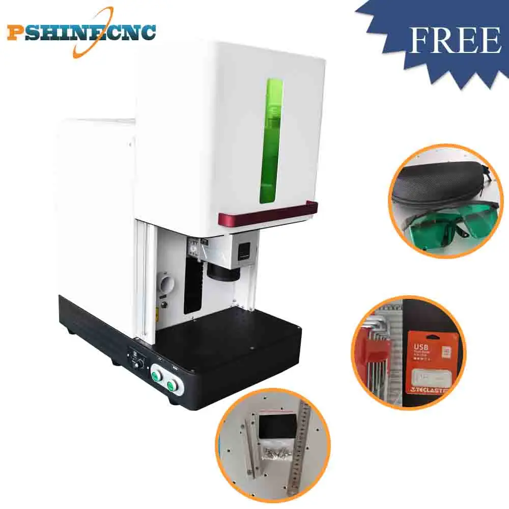 Цветная лазерная маркировочная машина для волоконного лазера источник питания