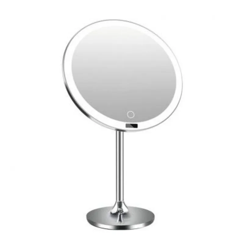 Desktop LED Touch Screen Light Makeup Mirror Magnifying Smart Vanity 8.5 inch HD Mirrors For Beauty WJ606 | Дом и сад