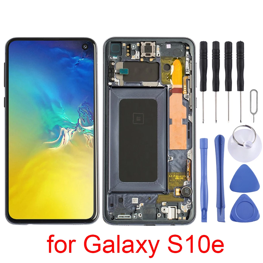 ЖК-экран и дигитайзер в сборе с рамкой для Galaxy S10e/ S10 | Мобильные телефоны