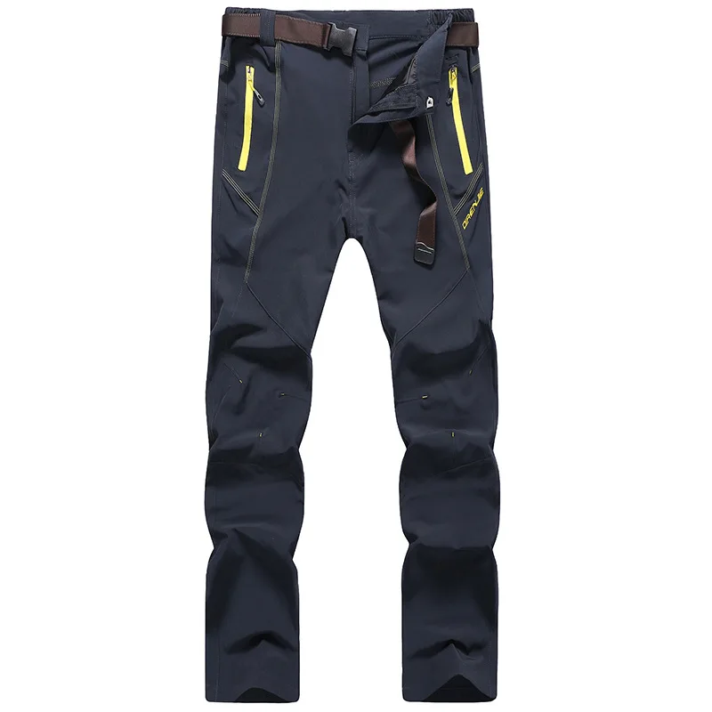 Мужские штаны для пешего туризма зимние толстые теплые ветрозащитные