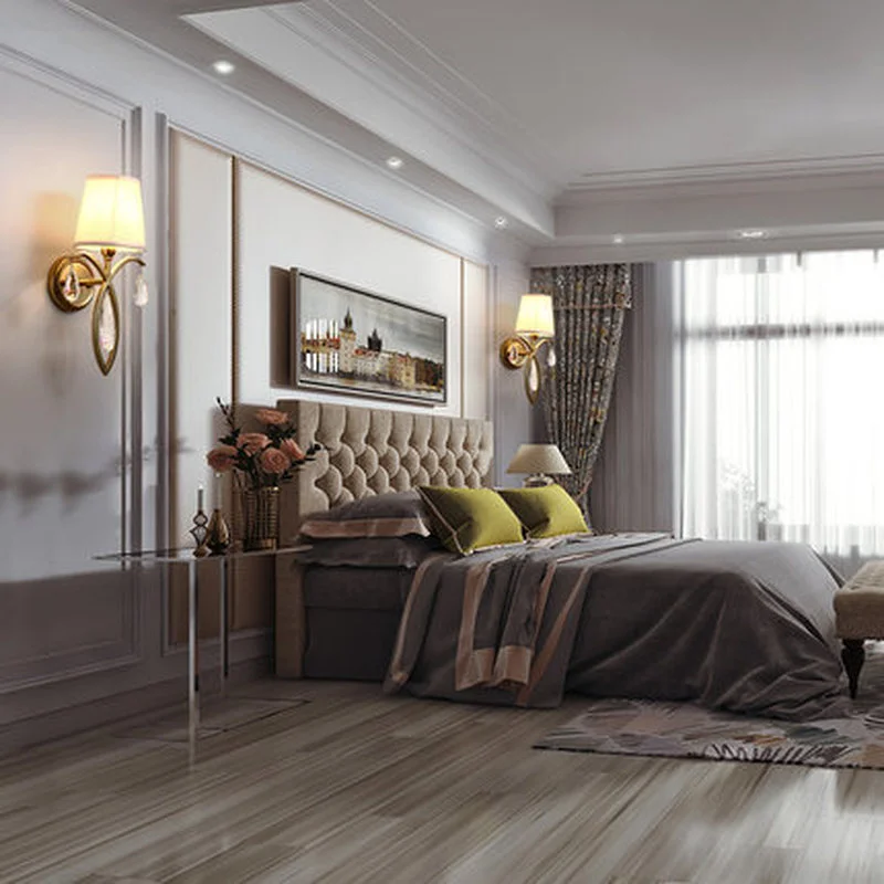 (E14 лампа бесплатно) Современные настенные бра железная светодиодная настенная