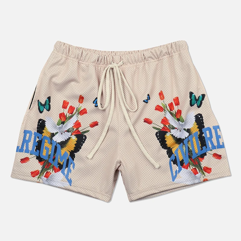 

European And American Trend Sports Shorts Men's Summer Quick-Drying Breathable Five-Point Pants Fitness Casual Wild Loose Pants