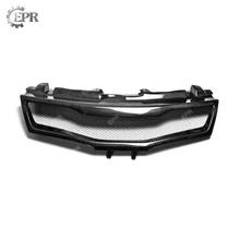 Carbon Bumper Grill For Honda Civic FN2 Type R Carbon Fiber Front Grill(2007-2011)Body Kit Tuning Trim Part For Civic FN2 Racing