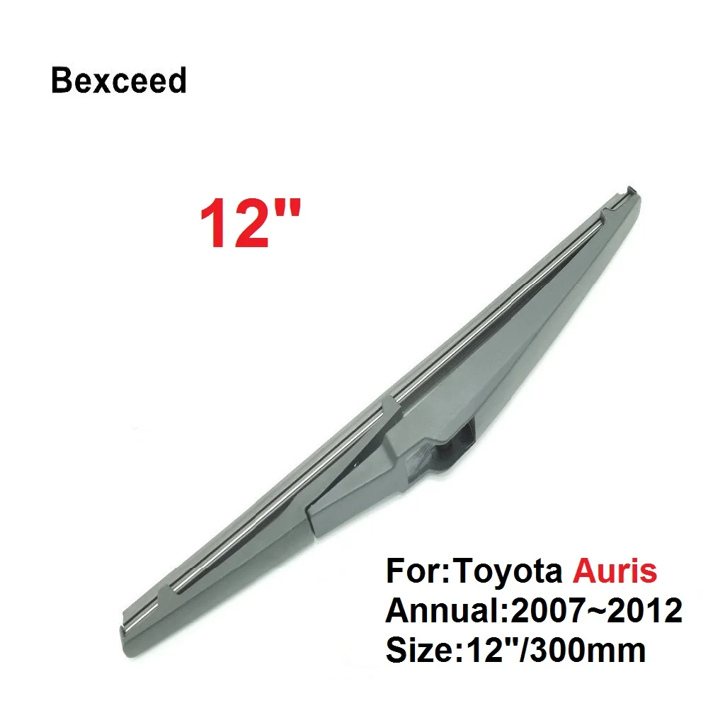 

Rear Wiper Blade For Toyota Auris 12" Bexceed of Car Rear Windshield Windscreen 2007 2008 2009 2010 2011 2012