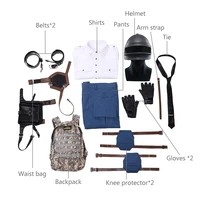 PUBG Hot Game PLAYERUNKNOWNS BATTLEGROUNDS Costume Halloween PUBG Cosplay Costume For Men Full Set Custom Made