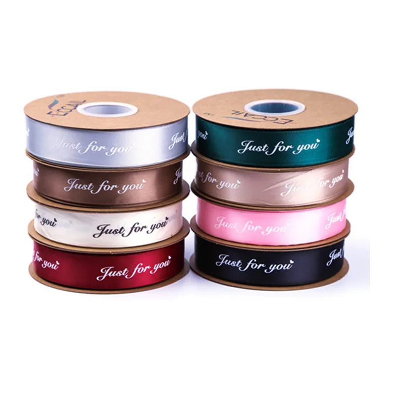 50 ярдов/рулон 25 мм только для вас ленты с узором Свадебная Рождественская