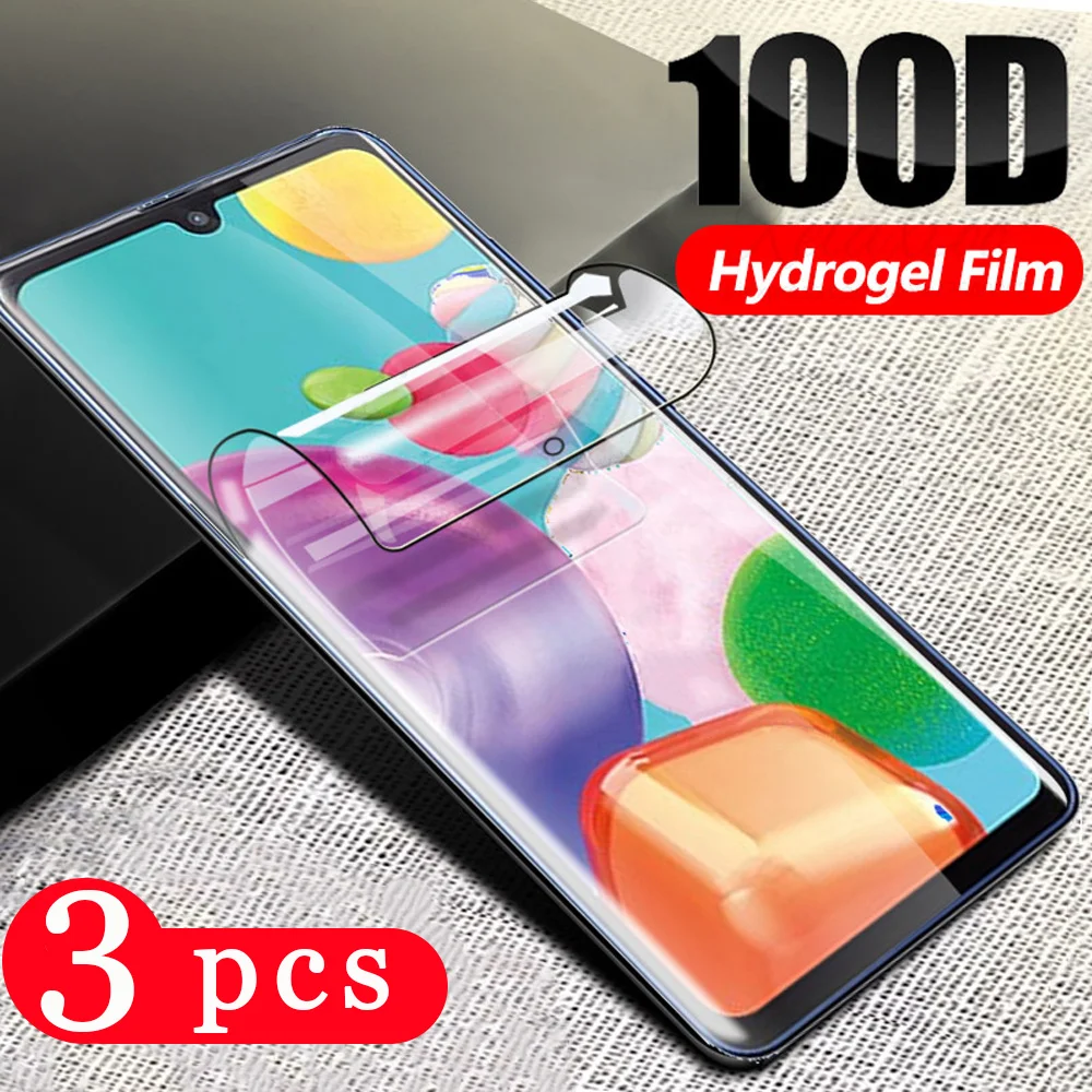 

Гидрогелевая пленка для Samsung Galaxy M51/M31/M21/M11/M40/M30S/M30/M20/M10S/M10, Защитная пленка для экрана телефона, не стеклянная, 3 шт.