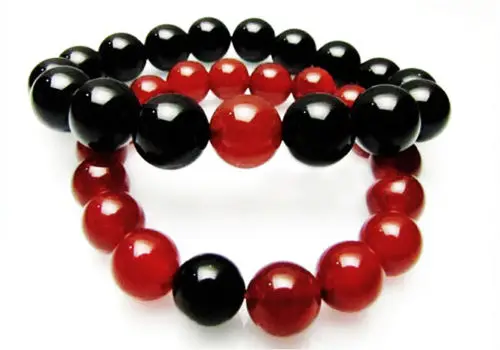 LETSFUN изысканные ювелирные изделия в китайском стиле браслеты с агатом для пары You