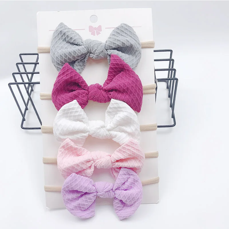 5 шт./компл. повязка на голову в виде рыбьей чешуи для новорожденных девочек