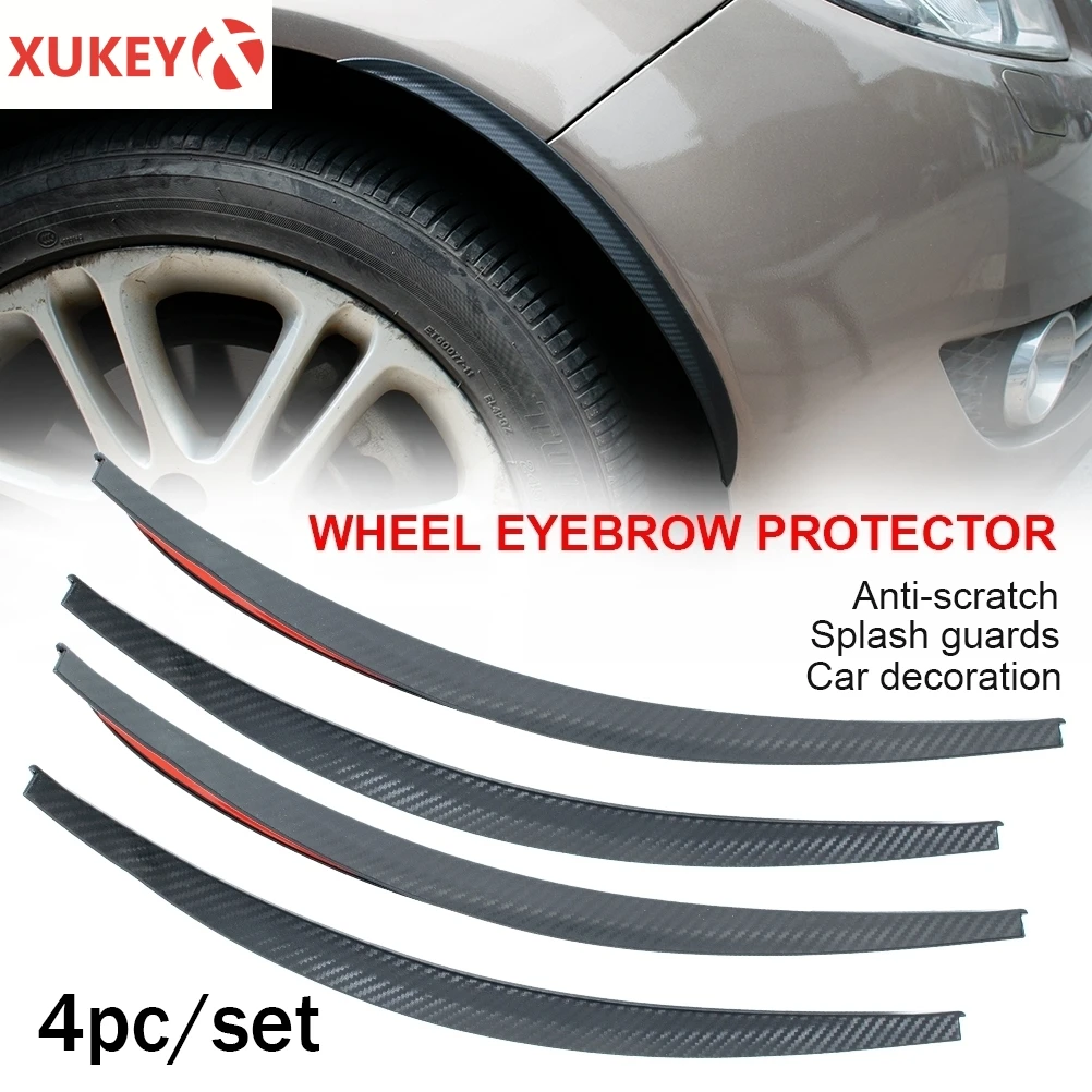 

Arch Wheel Eyebrow Strip Fender Flares Protector Strip for VW GOLF 4 5 6 7 Mk4 MK5 MK6 GTI CC Caddy Up Gol Ameo Fox Atlas Jetta