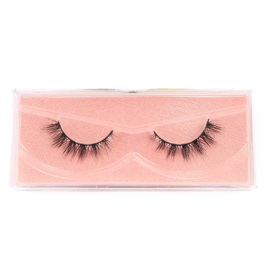 

Beeos 3D Mink Eyelashes 10-13MM Natural Medium Volume False Eyelashes Faux Cils Cruelty Free Fake Lashes Makeup