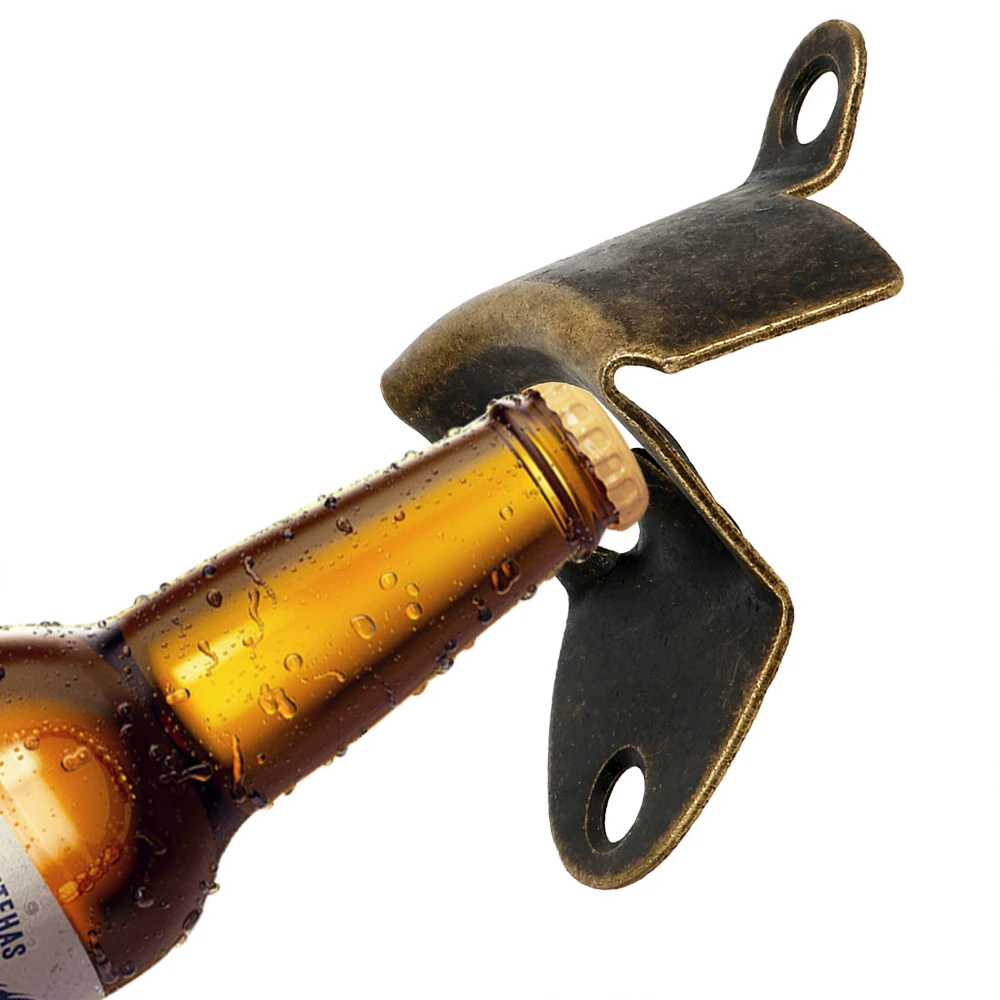 Открывалка для пивных бутылок инструменты кухни и бара настенный винтажный