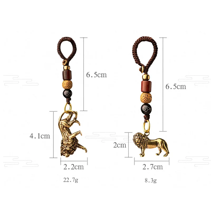 Медные маленькие подвески в стиле ретро ручная работа плетеный шнур