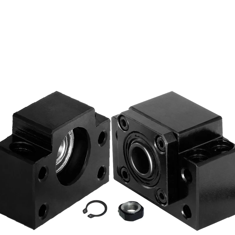 Бесплатная доставка шарикового винта Поддержка блок серии BKBF10 BKBF12 BKBF15 BKBF20 FKFF10