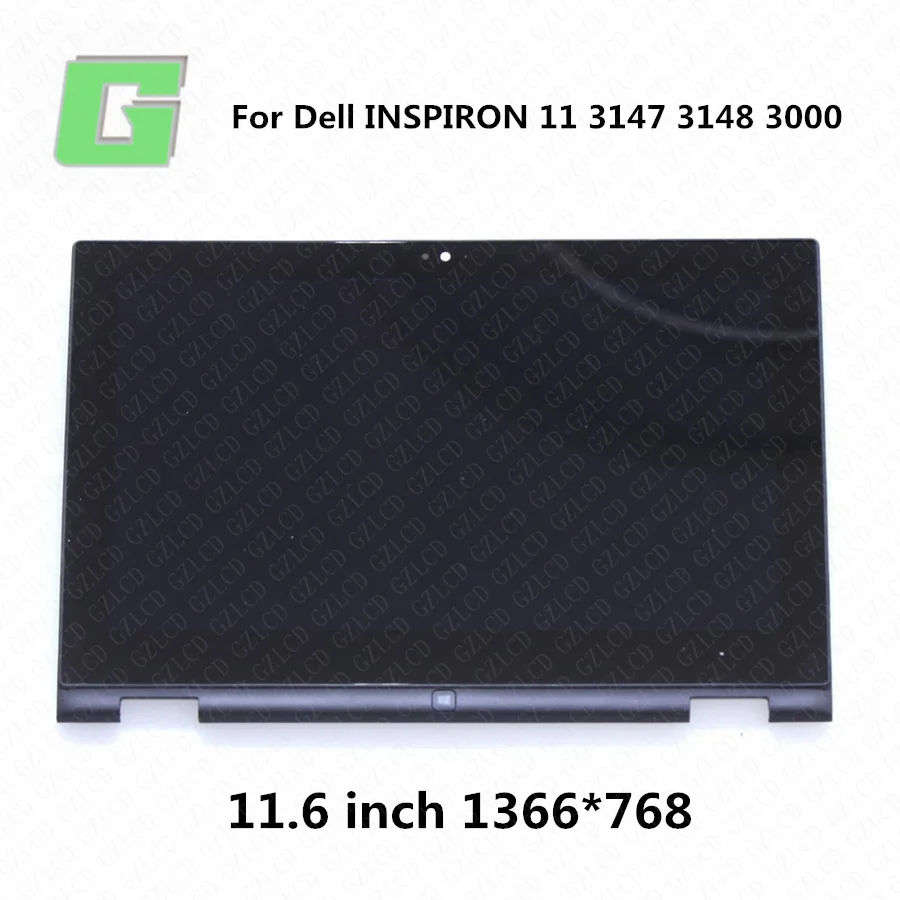 ЖК-дисплей 11 6 дюйма со светодиодным сенсорным экраном и дигитайзером для Dell
