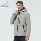 ICEbear 2022 Мужское пальто весенняя модная куртка с капюшоном качественная мужская брендовая одежда MWC22763I
