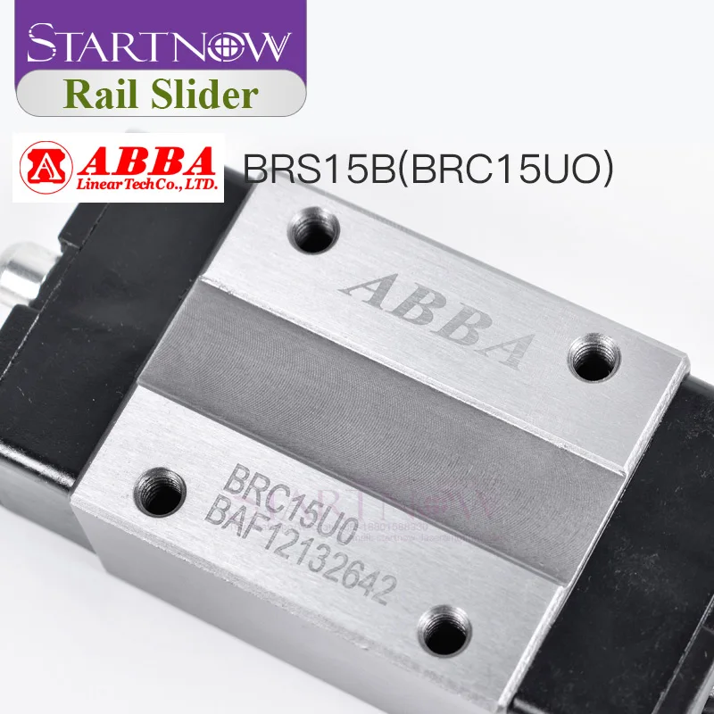 Оригинальный слайдер блока Taiwan ABBA BRC15U0 BRC20U0 линейный направляющий подшипник для
