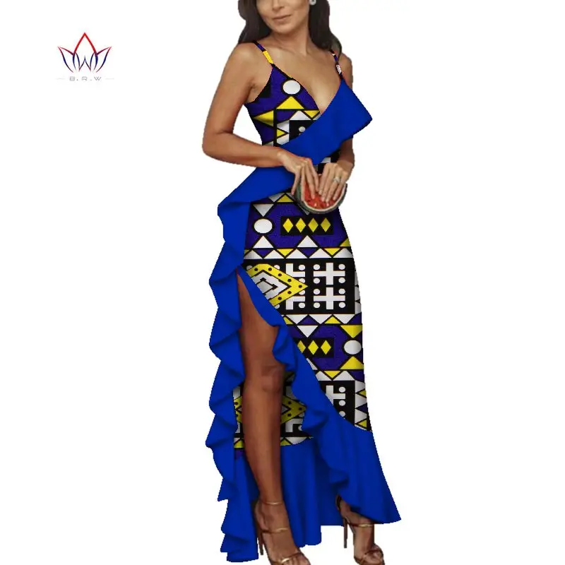 Летние женские традиционные платья в африканском стиле брендовая одежда на
