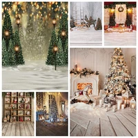 yeele christmas party decor backdrop photocall winter snow tree baby portrait photography photographic background photo studio