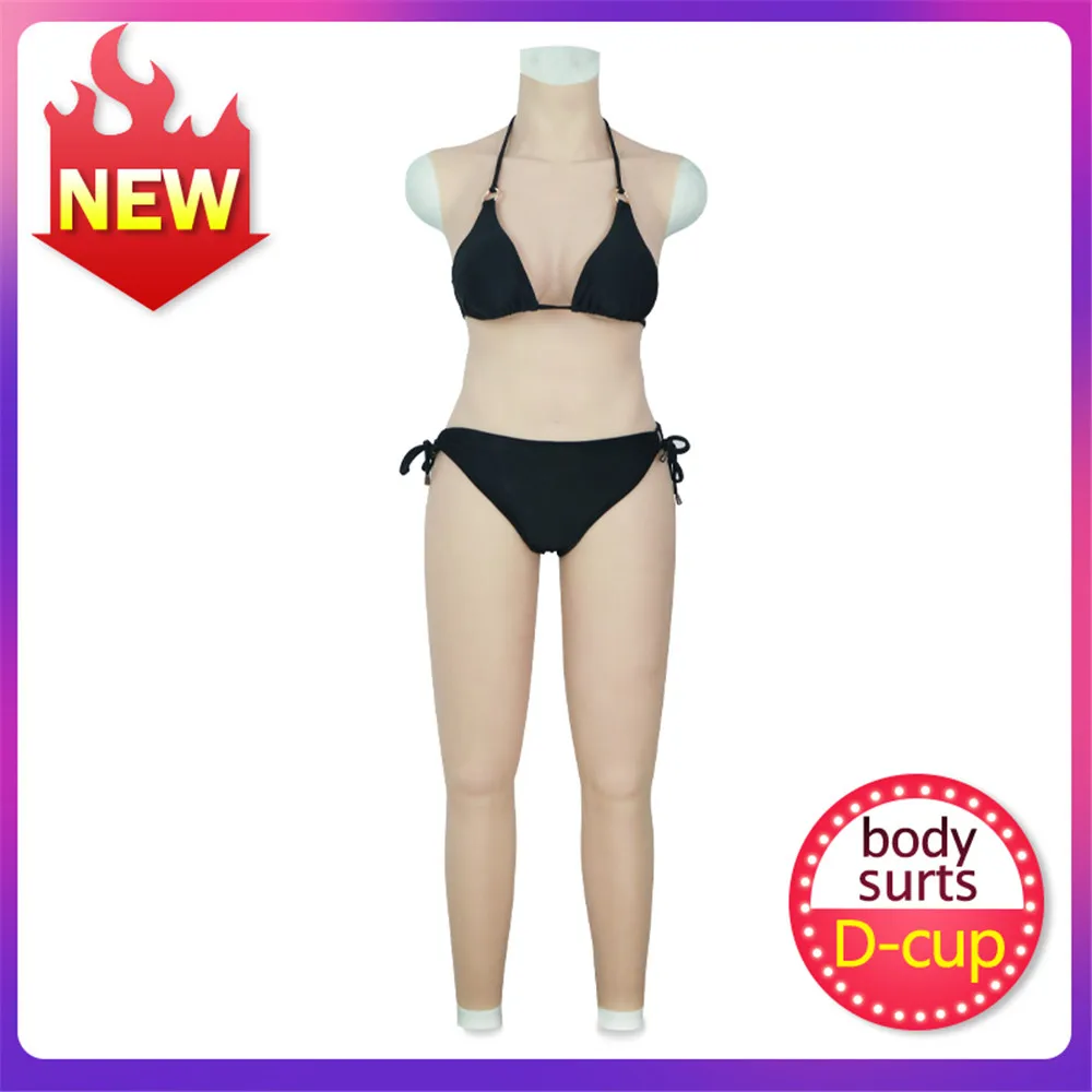 Транссексуал Силиконовая грудь формы D Кубок Грудь большой размер все тело