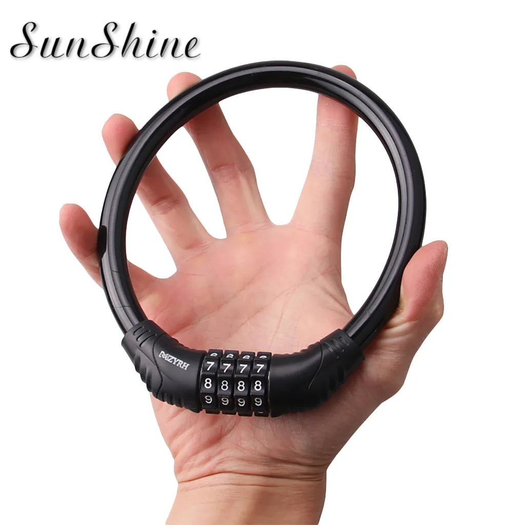 2020 замки для мотоциклов Велосипедные велосипедные тросы сверхпрочные