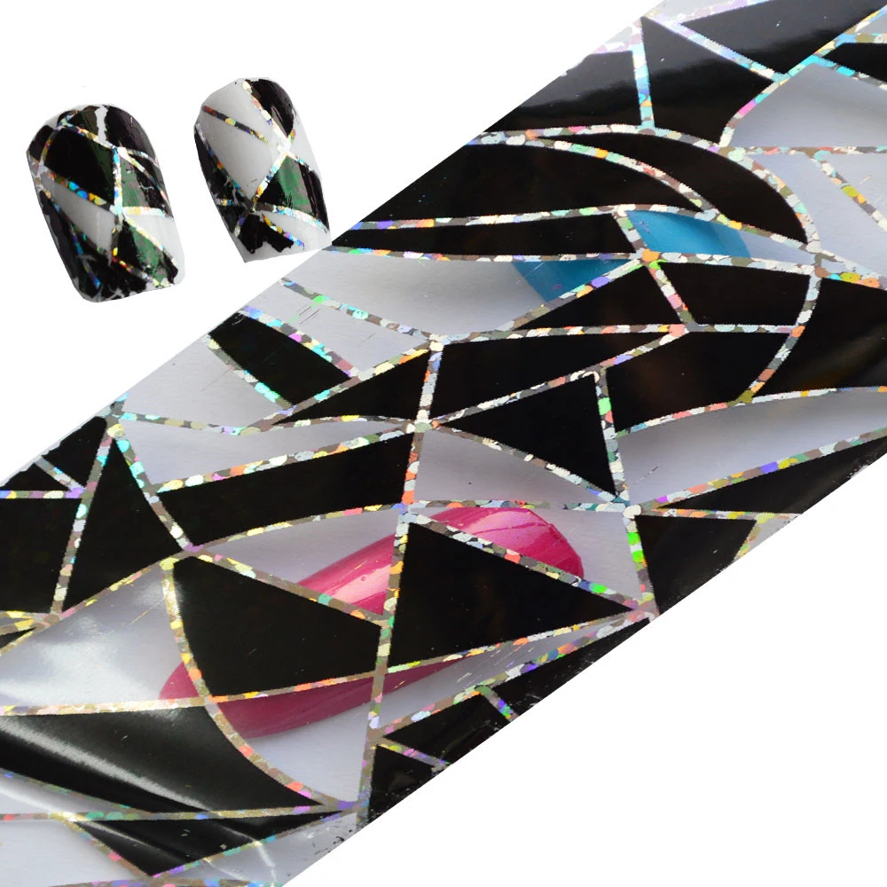 100 см x 4 блестящая золотая пленка для переноса клея наклейки ногтей кончики