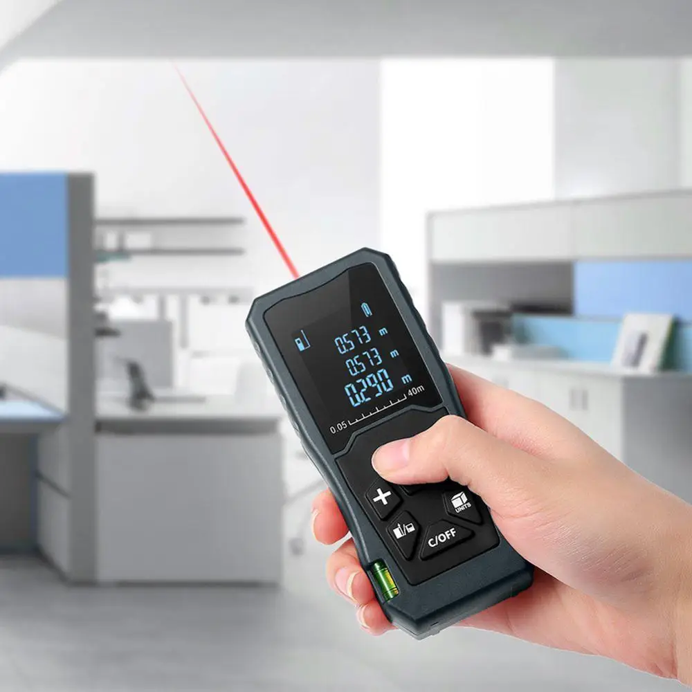 Ручной лазерный дальномер цифровой измеритель расстояния Электрический |