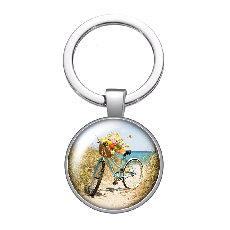 Брелок для ключей туристический велосипед любовь путешествие спасательное