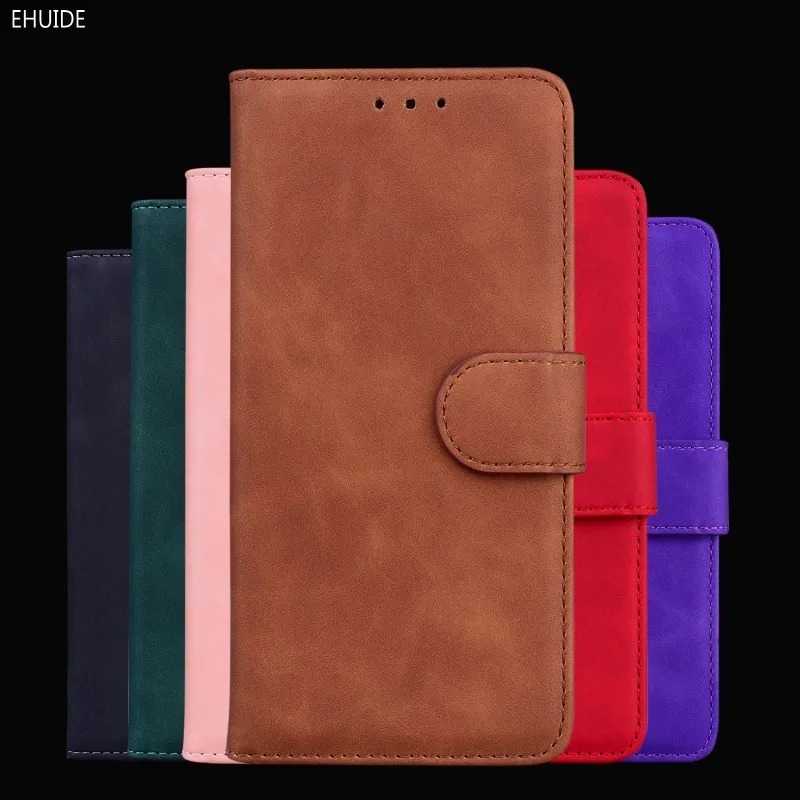 

Flip Solid Case For Tecno Camon 16 Premier 15 CE9 Spark 7P GO 2020 POP 4 Skin Leather Wallet Cover For Tecno Camon 17 Pro 17P