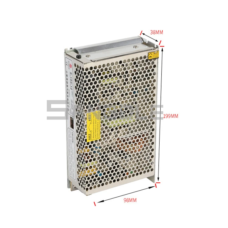 S-150W 12 В 24 импульсный источник питания с прямым регулятором светодиодное