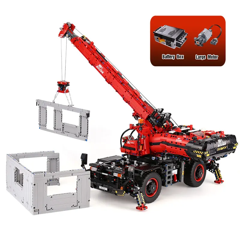 Новинка 20085 fit 42082 Technic серия вездеходный кран строительные блоки кирпичи развивающие игрушки diy подарок на день рождения