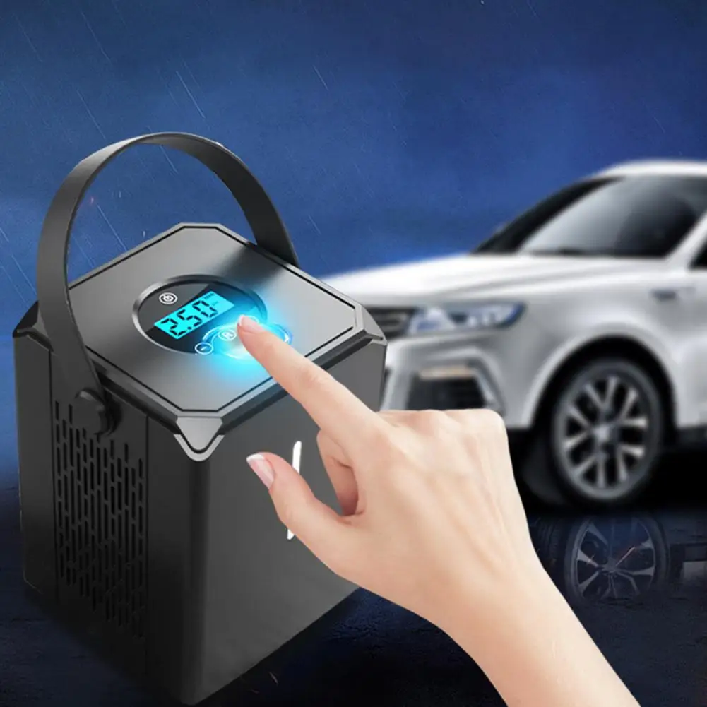Inflator Pump Portable High Strength ABS Car Intelligent Air Compressor for 12V |