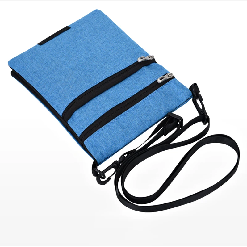 Neck Wallet Travel Pouch Adjustable Passport Holder with Double-Sided Use Certificate Shoulder bags Hanging ID Credit Card Bag | Дом и сад