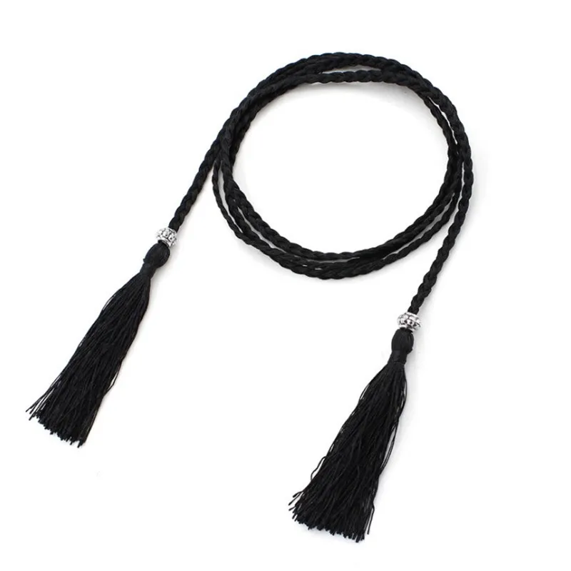 Женская плетеная цепочка на талию 160 см|Женские ремни| |