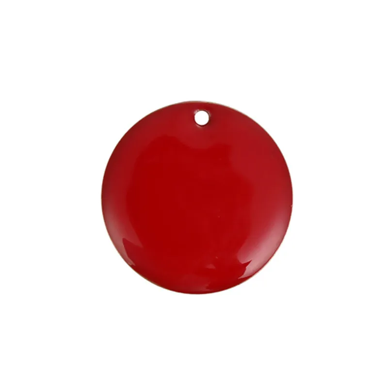 DoreenBeads Новые простые медные эмалированные блестки амулеты непокрытые