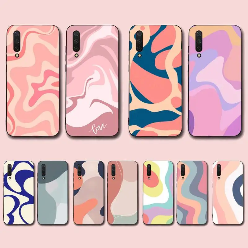

Liquid Swirl Abstract Pattern Phone Case for Xiaomi mi 5 6 8 9 10 lite pro SE Mix 2s 3 F1 Max2 3