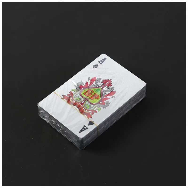 

New High-end. Gold Frosted Playing Cards Gold Foil Playing Cards Waterproof Creative Poker