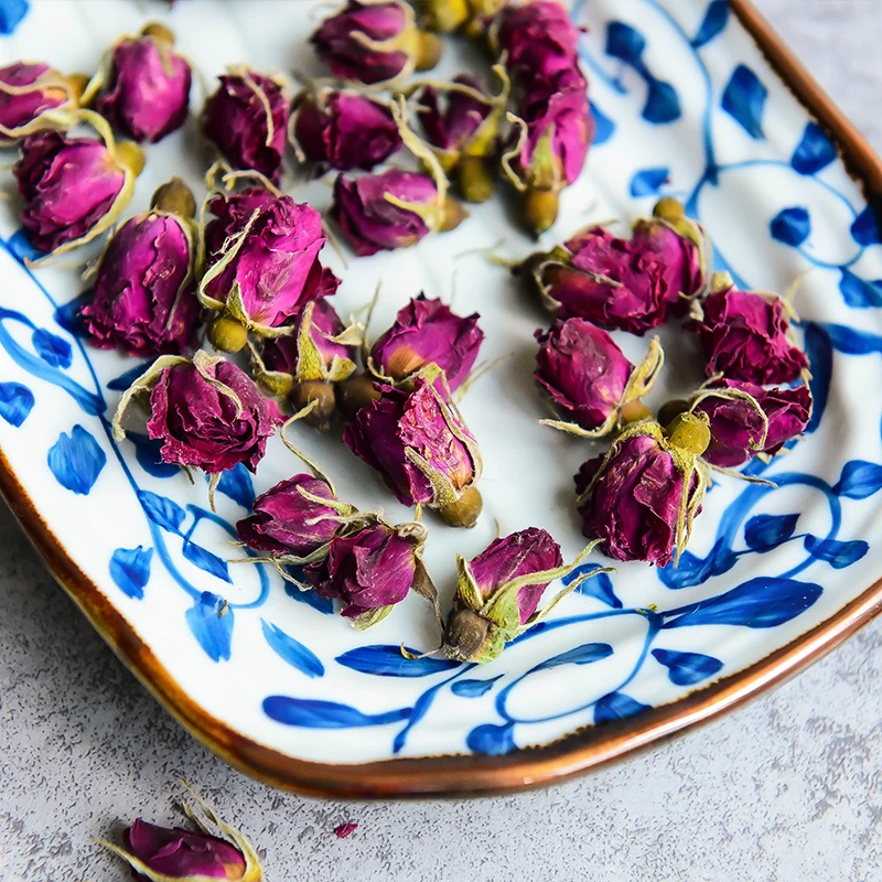

Dried Rose Buds (Edible & Dried) Red Real Flower Rose Buds for Tea Bath Foot Bath Wedding Confetti Crafts Accessories