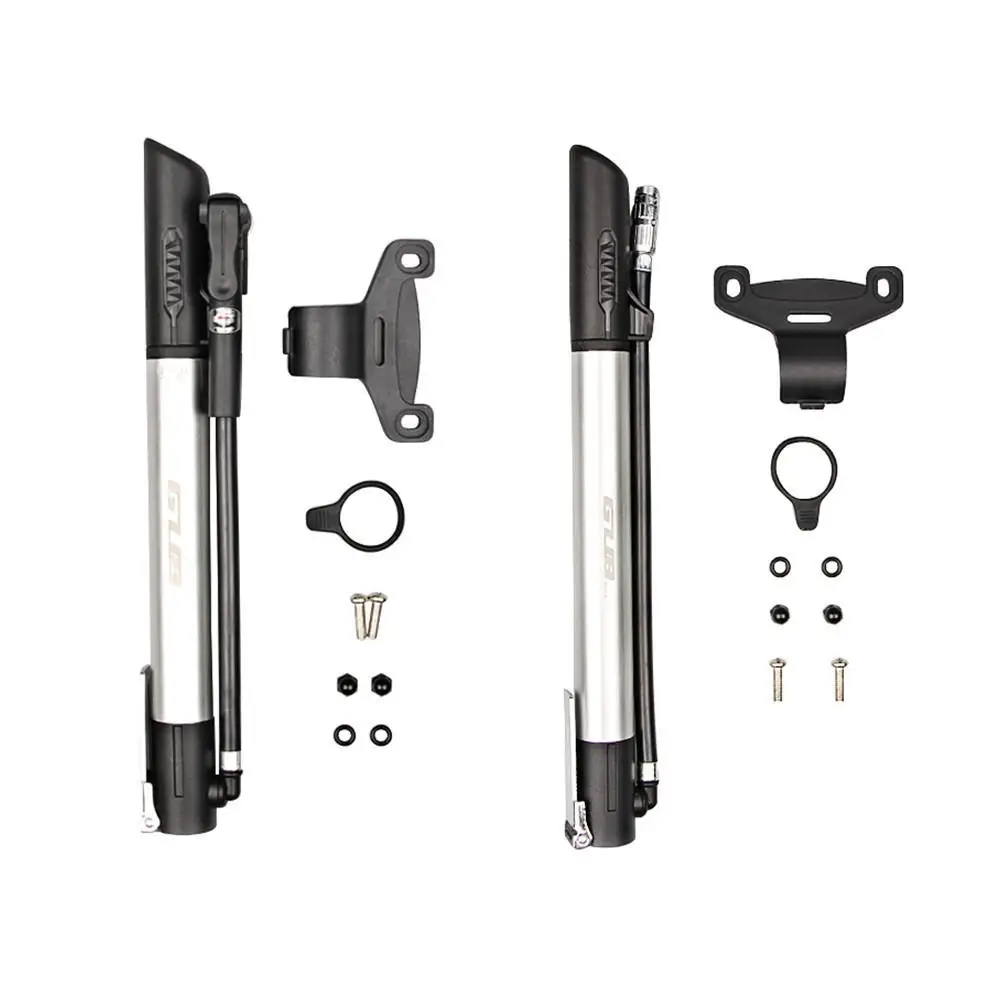 Велосипедный мини насос из алюминиевого сплава портативный велосипедный для шин