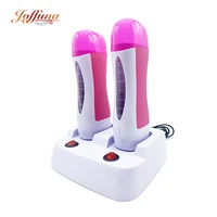 roll on wax heater 2 cartridge electric melt depilatory easy wax hair removal for beauty