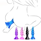 Для эротических игр анальные шарики фаллоимитатор-шарик Анальная пробка G-spot Стимулятор интимные игрушки для женщин пар вибратор анальный секс продукты